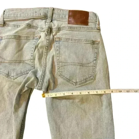 Hollister Jeans Pants Light Blue Super Skinny Advanced Stretch W28 L30 - Picture 7 of 16
